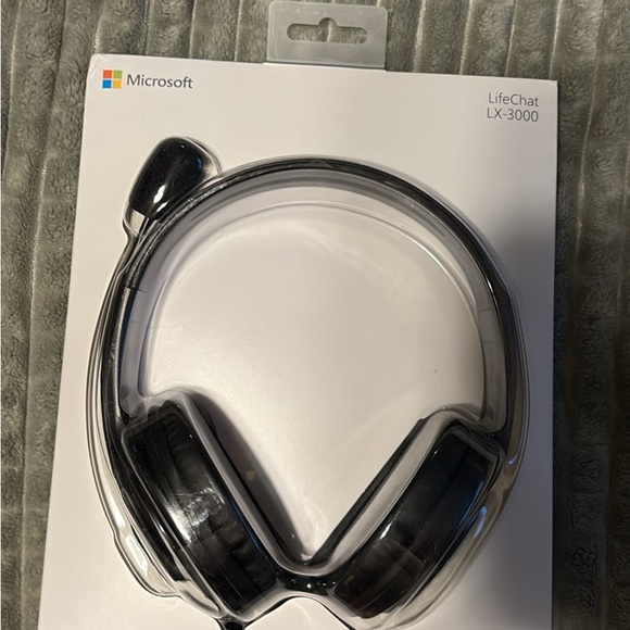 Microsoft LifeChat LX-3000 Black Headset